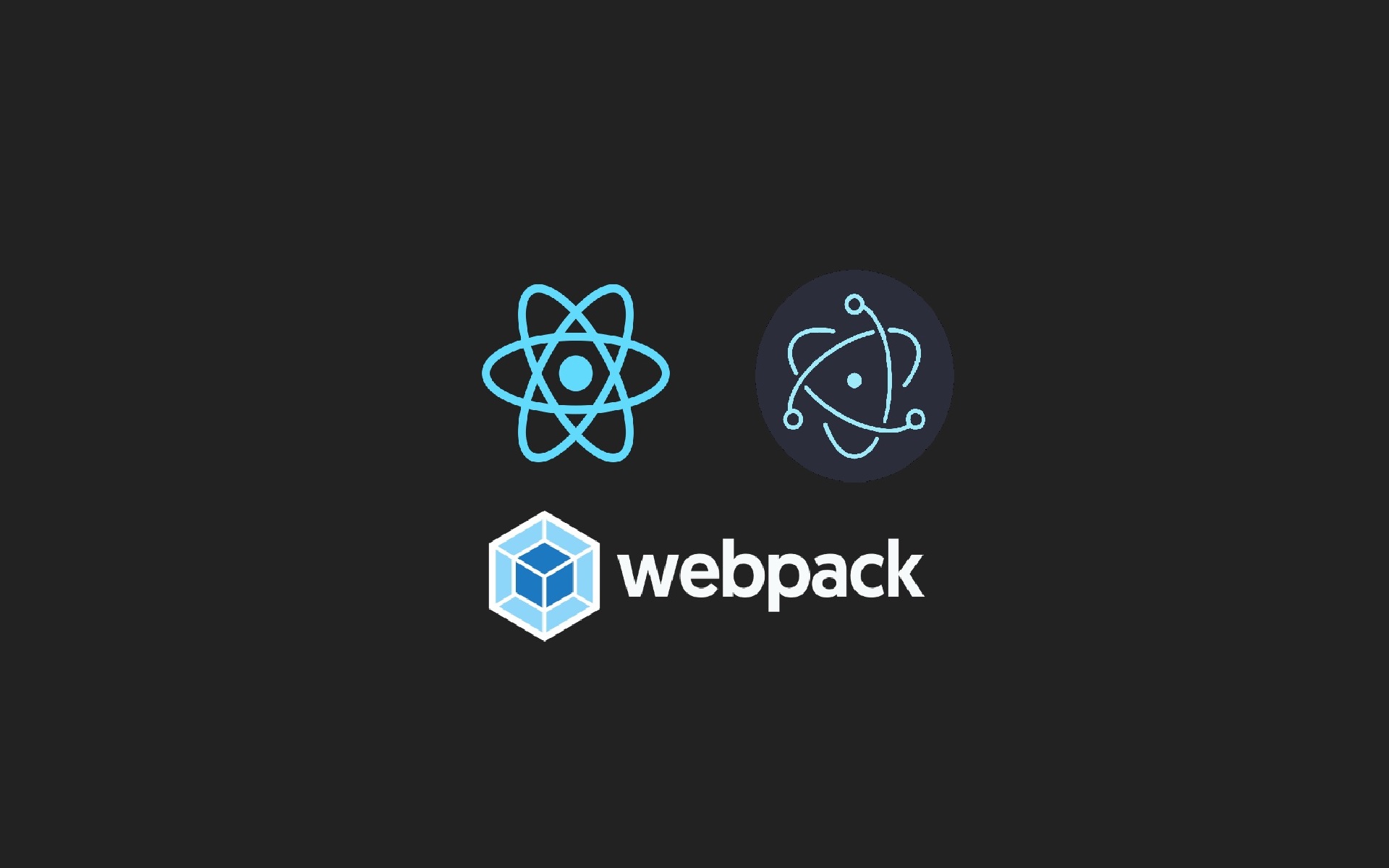 React + Webpack + Electron <br/> 프로젝트 생성하기